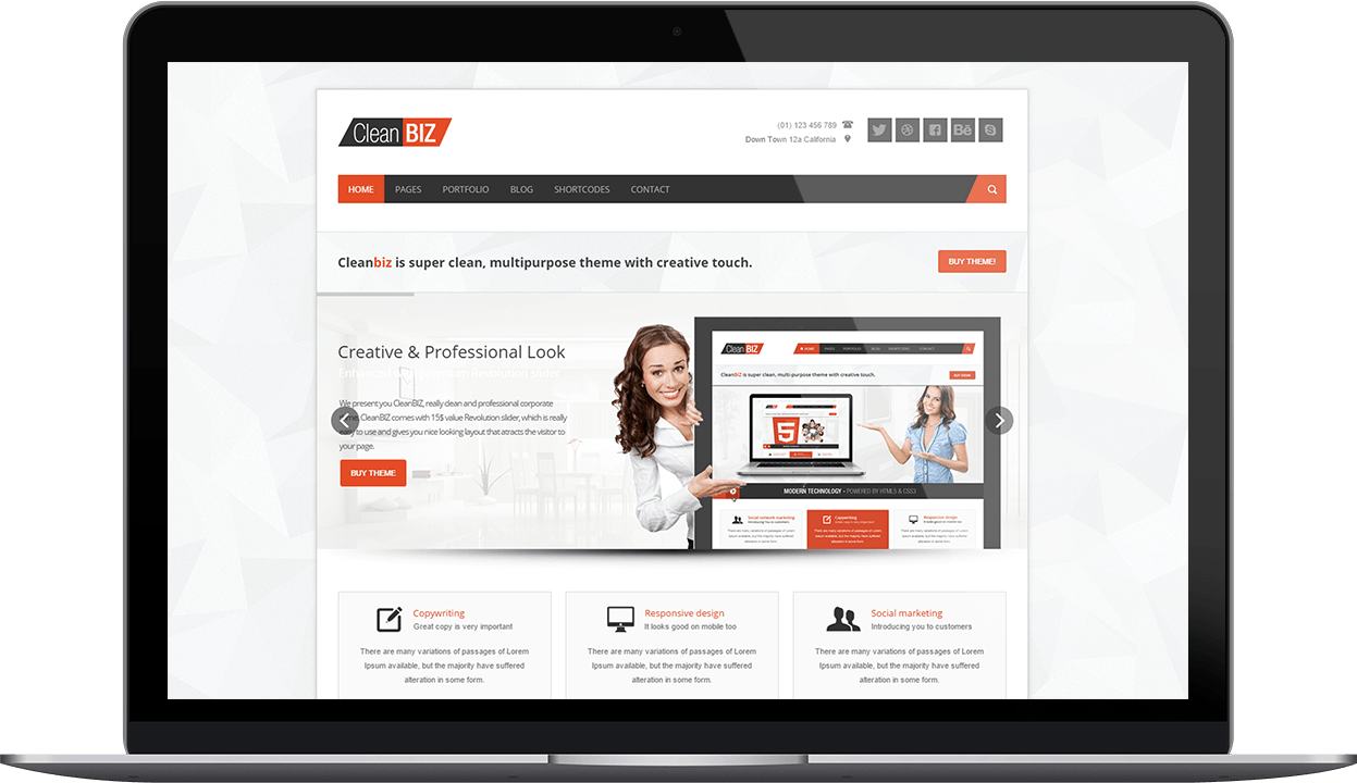 CleanBiz preview